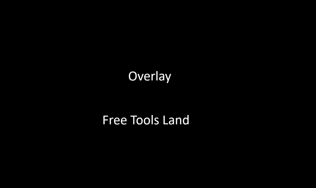 Image Text Overlay - FreeToolsLand