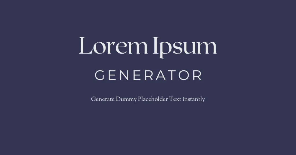 Lorem Ipsum
