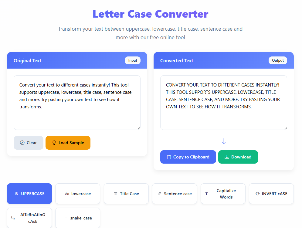 letter case converter