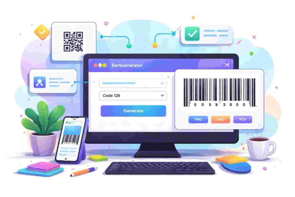 barcode generator from text