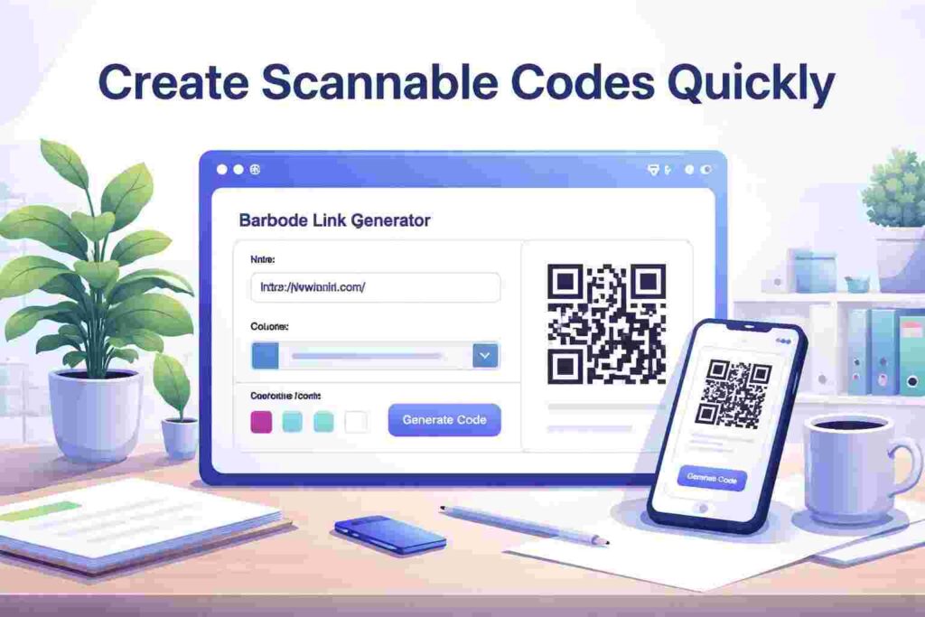 barcode link generator