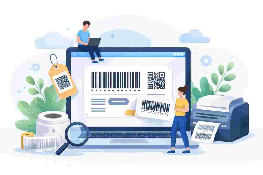 barcode label generator online