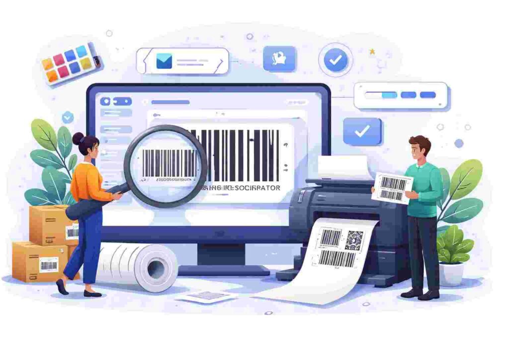 barcode generator high resolution