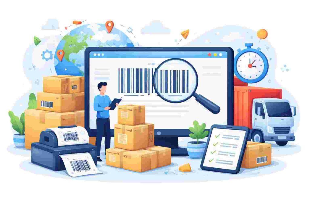 barcode generator shipping