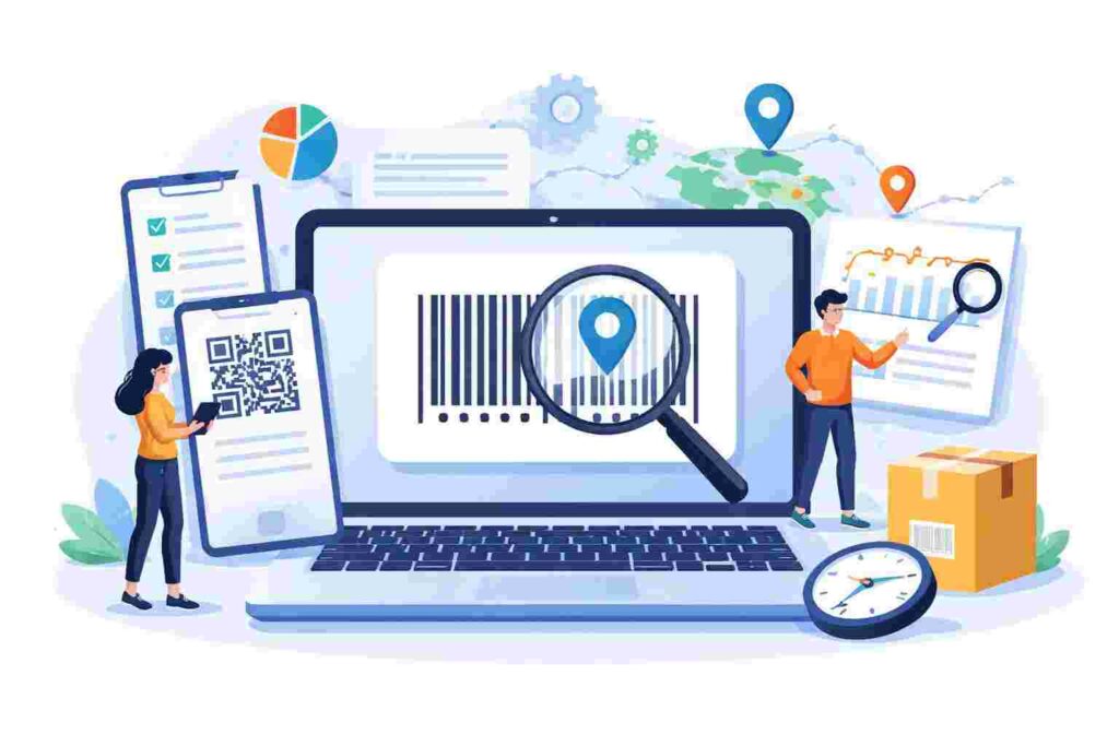 barcode generator tracking