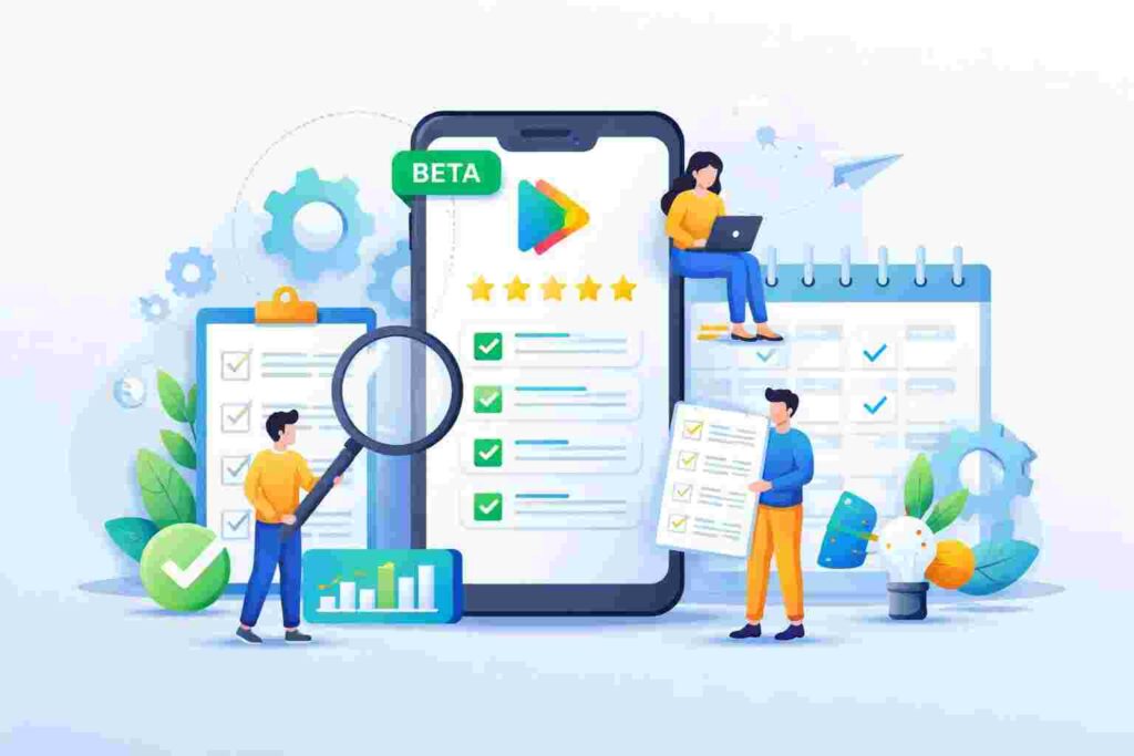 google play closed testing
